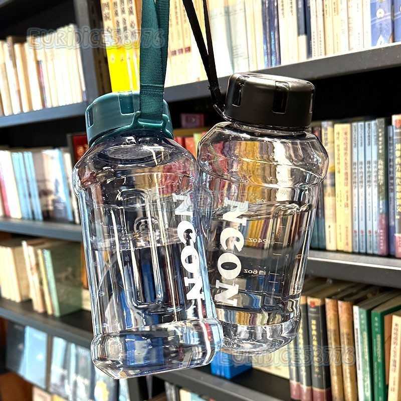 Simple Large Capacity Plastic Cup High Temperature Resistant High Appearance Water Cup Portable Car Cup Sports Water Bottle H250911