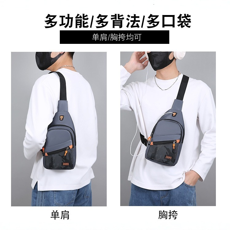 Designer Bag Men Single Shoulder Bag Korean Style College Student Crossbody Bag Outdoor Travel Portable Small Sling Bag Luxury Bag Free Shipping Versa
