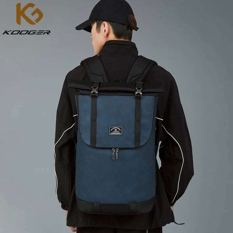 Laptop Backpack Women Men Roll Top Waterproof Travel Hiking Rucksack Lightweight Casual Daypack Stylish School Bag 250805 250805