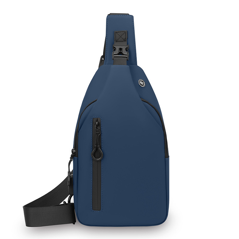 Multifunctional USB Fashion Chest Bag Men New Simple Shoulder Bag Large Capacity Trendy Designer Bag Lightweight Versatile Luxury Free Shipping Bag Cr