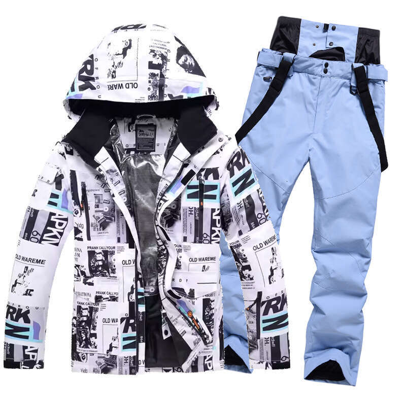 Ski Suits For Men, Windproof, Waterproof, Warm Breathable, One Piece Delivery, Single Double Board Skiing Clothes And Pants