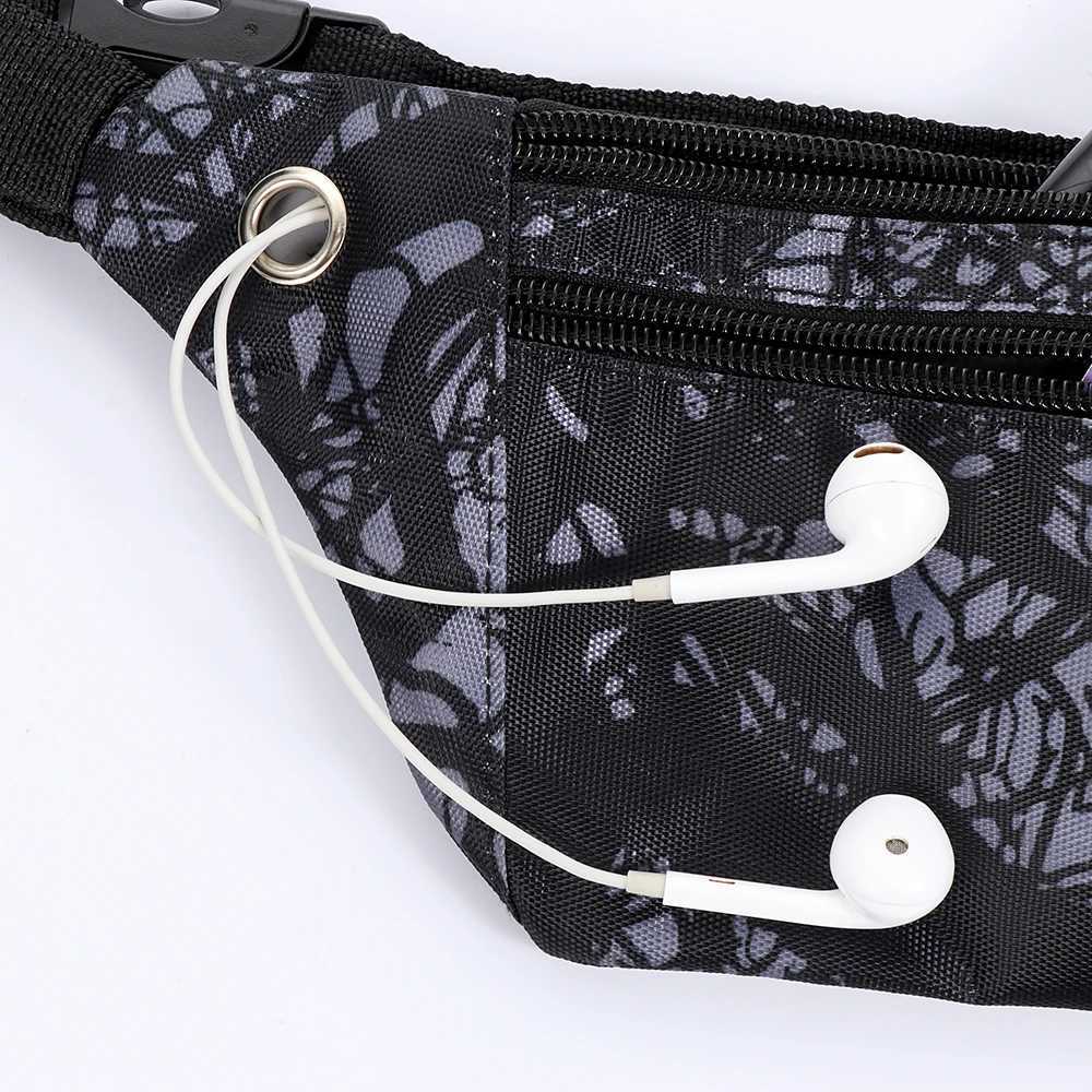 Sport Waist Travel Bum Bag Fanny Pack Belt Walking Holiday Pouch Ladies Casual Waterproof Chest Pack Z250911