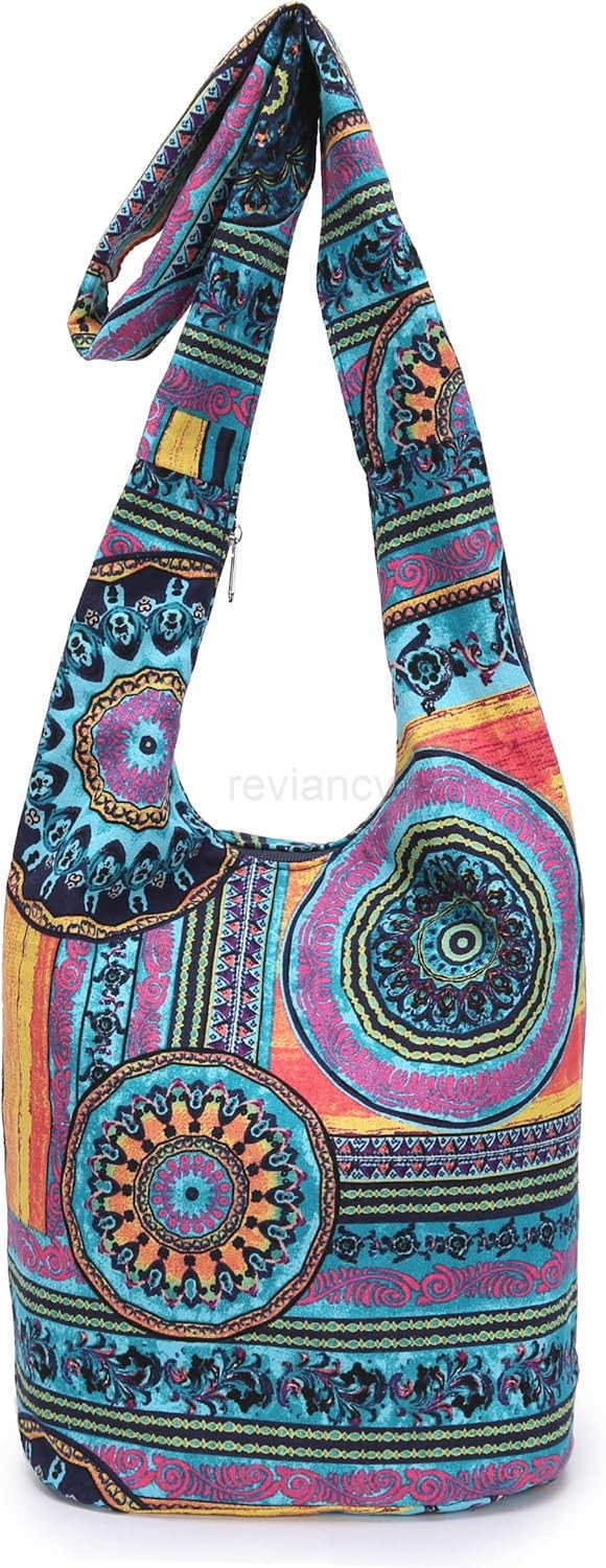 Women Shoulder Handbags FAshion canvas Hippie Crossbody Bags Bohemian Animal Prints W250911