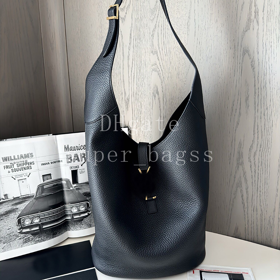 Mirror quality designer bag 31.5CM bucket bag Luxury Crossbody bag genuine leather shoulder bag with box 25Y793088A