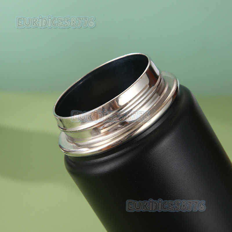 Doublelayer Sports Water Bottle 304 Stainless Steel Insulated Cup Outdoor Portable Large Capacity Space Bottle H250911