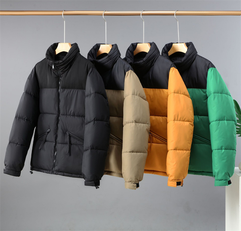 Free shipping designer Mens Jackets new short stand up collar men down cotton jacket for winter casual warmth mens bread coat