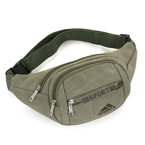 Waist Bag For Men Luxury Free Shipping Bag And Women Large Capacity Multi Functional Canvas Wear Resistant Phone Designer Bag Waist Bag Fashionable Bu