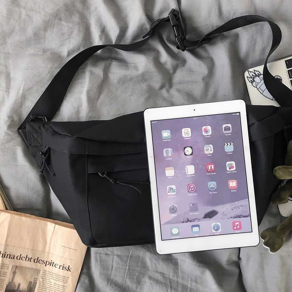 Fanny Waist Belt Chest Bags Unisex Outdoor Sports Oxford Cloth Shoulder Bag Fashion Women Men Multilayer Messenger Bags Z250911