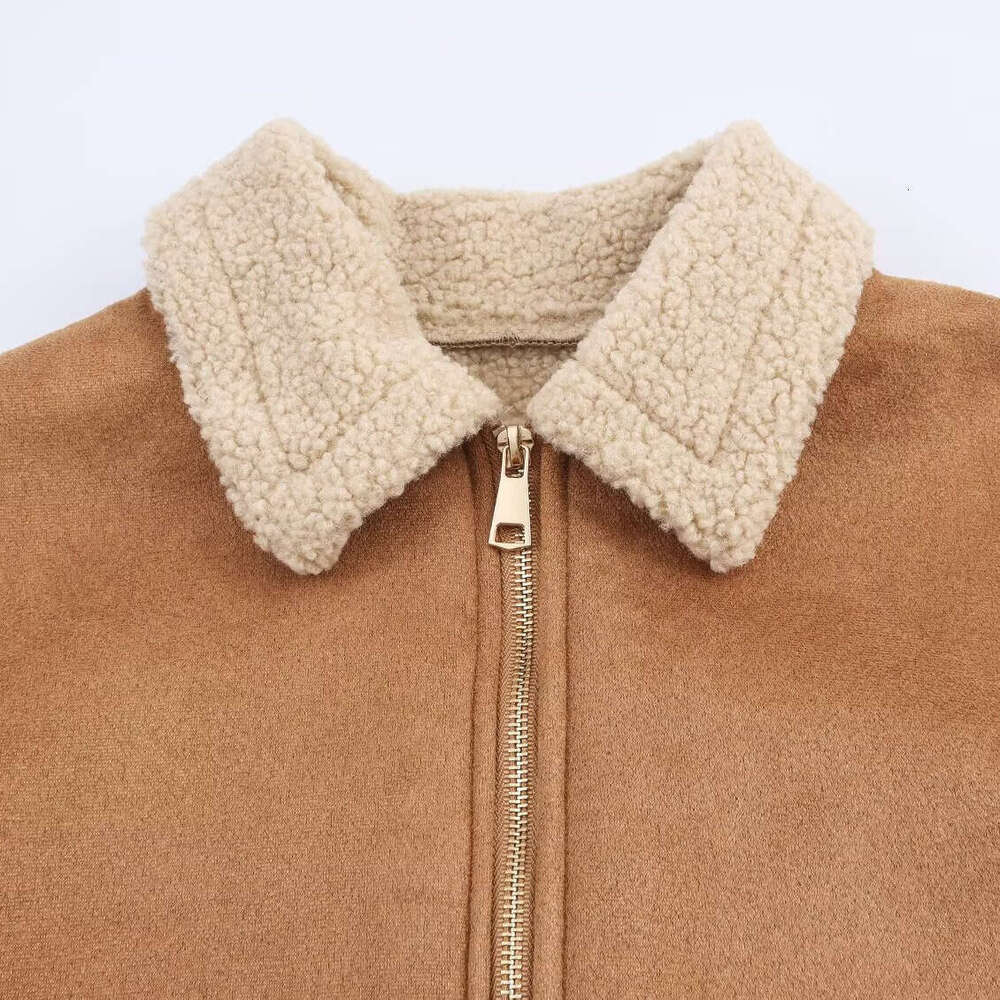 DHEssentials 2025 New Fashionable and Elegant Women's Autumn Winter Commuter Style Double Pocket Jacket Coat