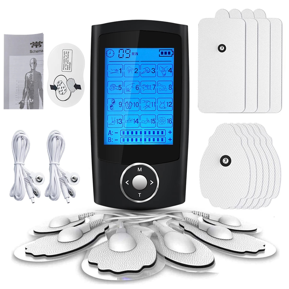 36-Mode Muscle Stimulator Electric EMS Acupuncture Body Muscle Massager Rechargeable Ten Digital Pulse Therapy Electrostimulator