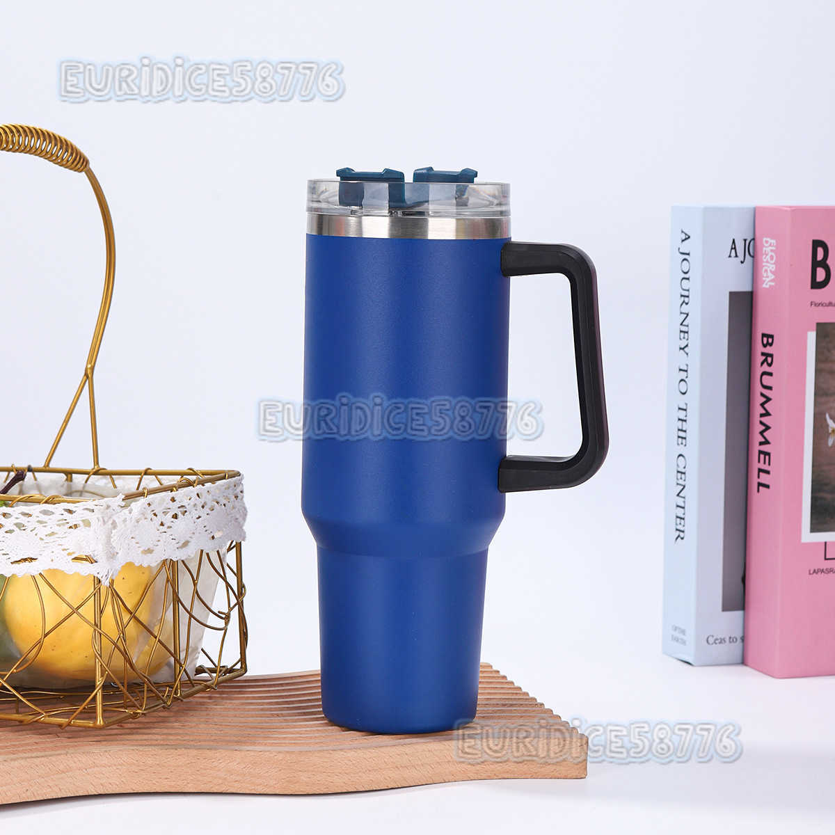 40oz Large Capacity Car Cup 304 Stainless Steel Insulated Cup Outdoor with Handle Gift Cup H250911