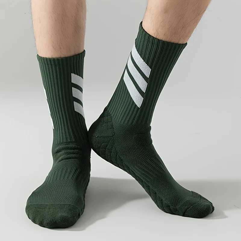 Outdoor Sports Socks Towels Anti Slip Bottom Sports Socks Basketball Socks D250911