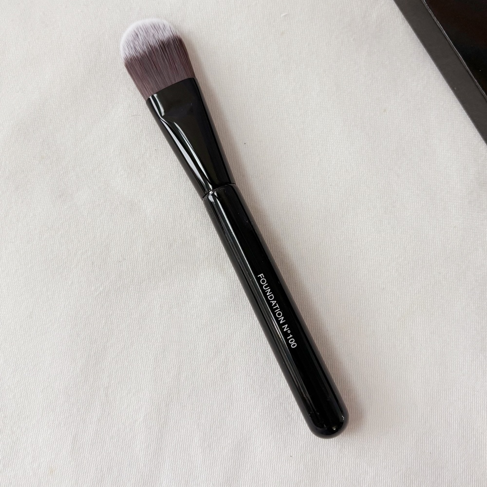 Luxury No 100 Black Professional Classic Tapered Cream Liquid Foundation Makeup Brush Free shipping