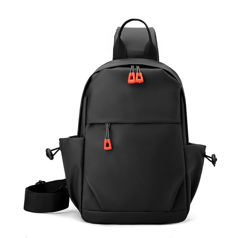 Trendy Free Shipping Simple Men S Chest Bag Multi Functional USB Charging Handheld Shoulder Bag Designer Bag Large Luxury Bag Capacity Sports Cycling 