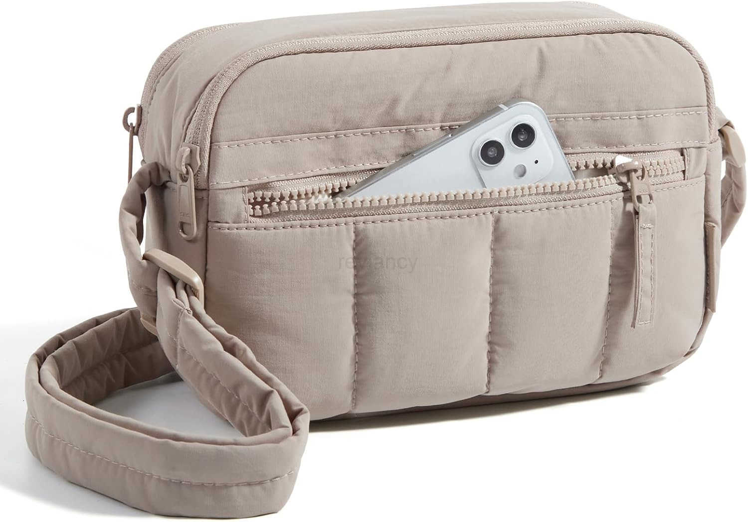 Cross Body Purse Mini Crossbody Bags for Women Travel Purse Puffy Shoulder Handbag Wallet with RFID Blocking SlotsW250911