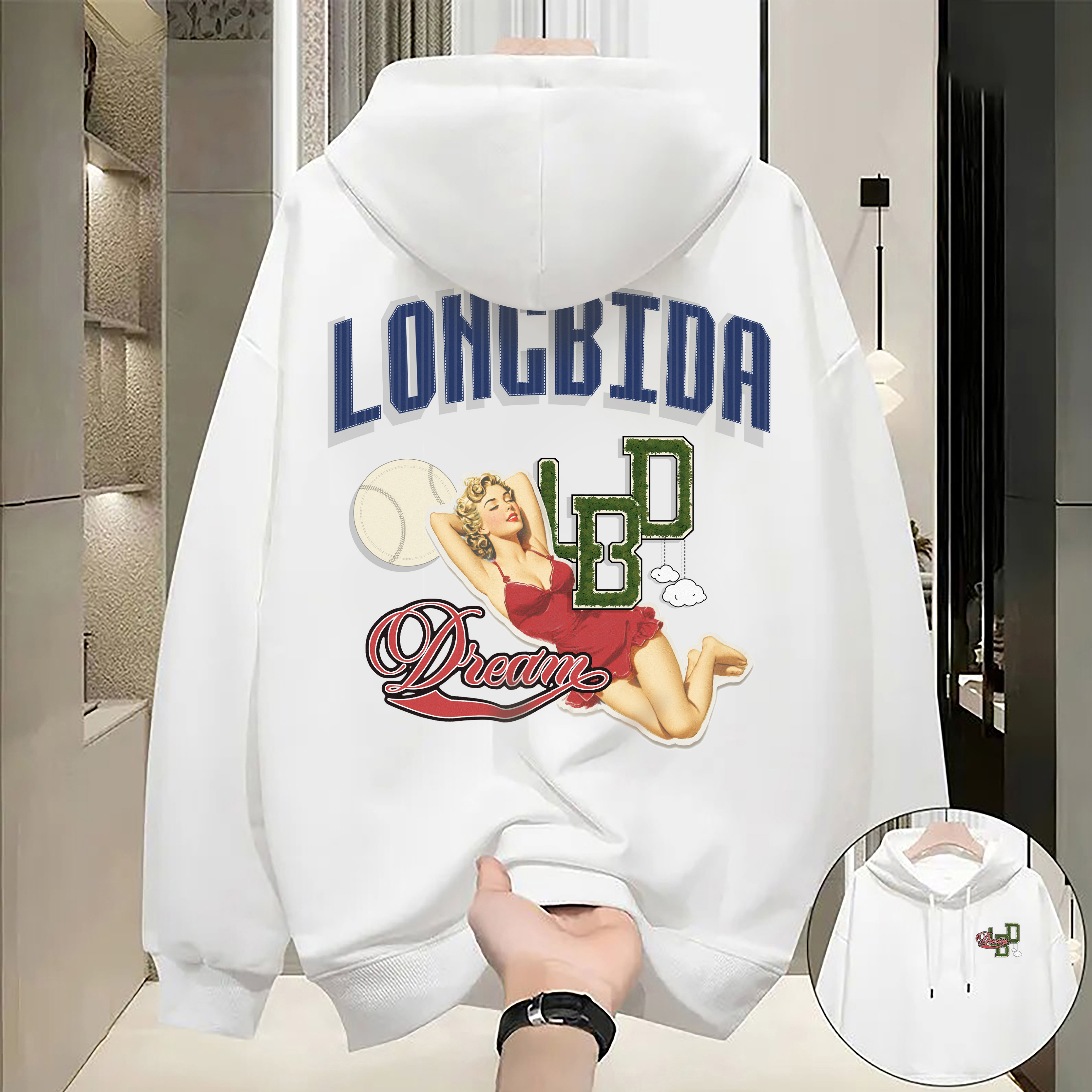 Designer Men's Hoodies Luxury Brand Casual Memories Collection Zip Up Hoodie Grunge Streetwear Sweatshirt Men Top Goth Oversize Women Clothing