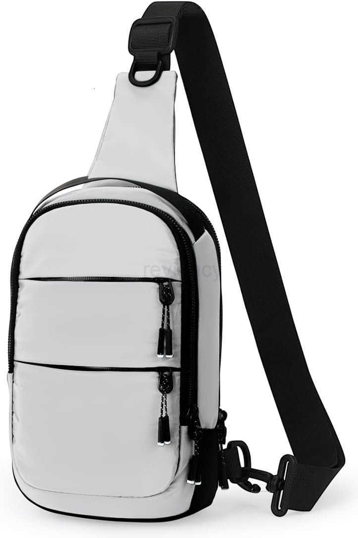 Small Crossbody Bags for Men Women Mini Sling Bag Lightweight Chest Bag for Hiking Travel SportsW250911