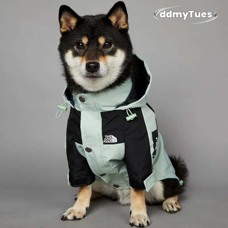 Autumn Coat Outdoor Jacket, Windproof Coat, Adjustable Hood Jackets for Small Medium and Large Dogs, Waterproof Winter Dog Warm Clothes 5XL A302 TUES