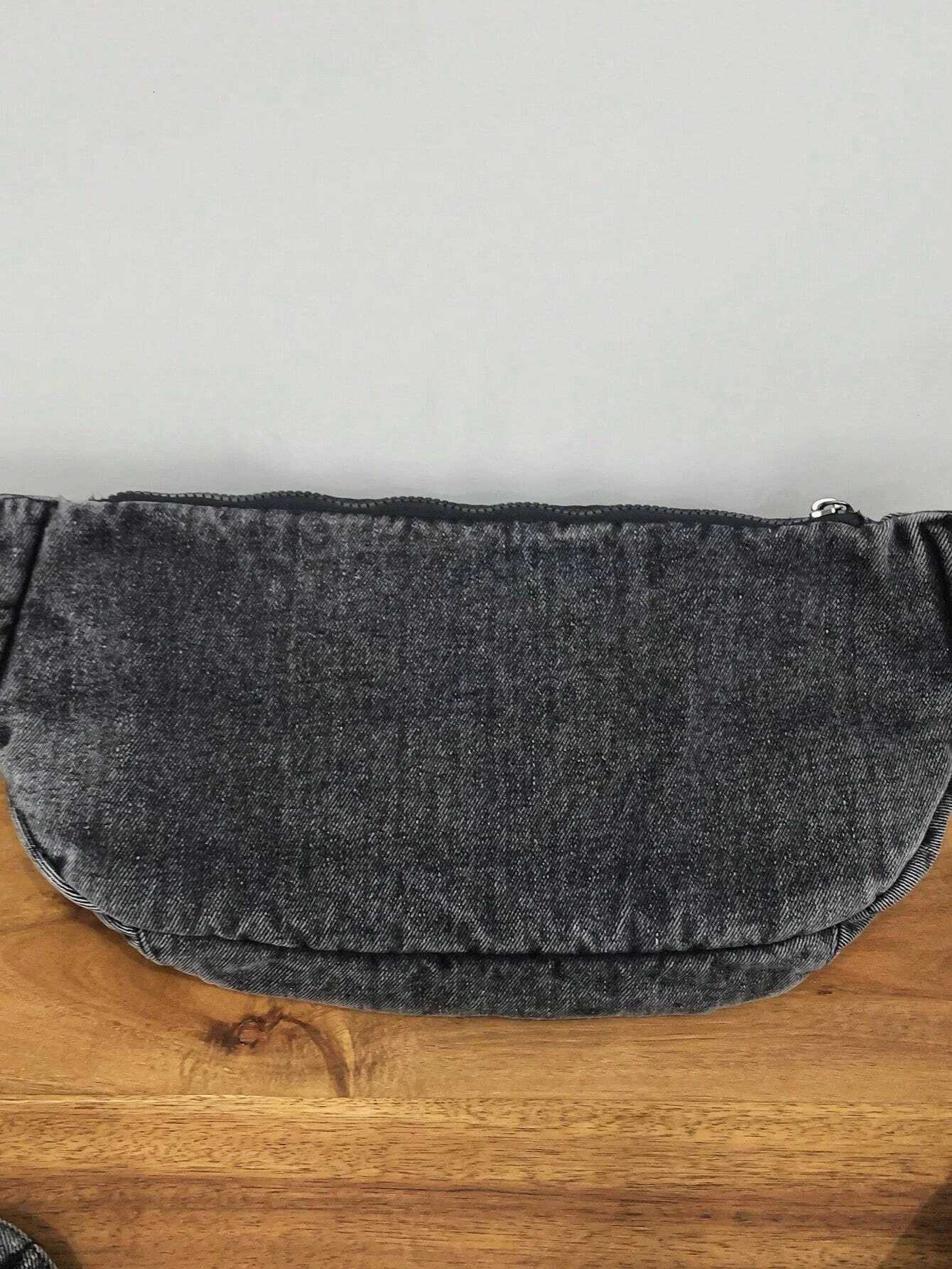 Women Fashion Solid Color Versatile Casual Fanny Pack Chic Minimalist Style Small Crossbody Bag Z250911