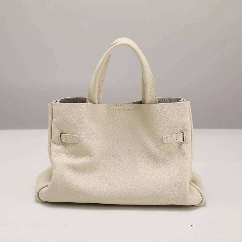 2025 New Togo Calfskin Women's Handbag Genuine Leather Crossbody Purse Fashion Designer Shoulder Ladies Tote Bag