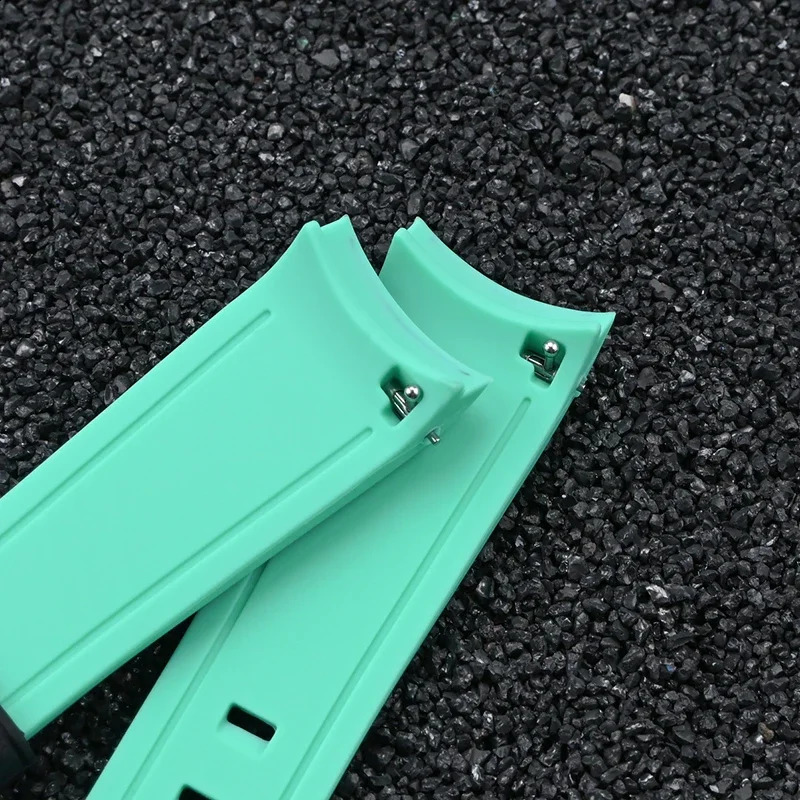 Strap for X Joint Moon 300 Curved End Quick Release Silicone Watch Band Bracelet 20mm 250910