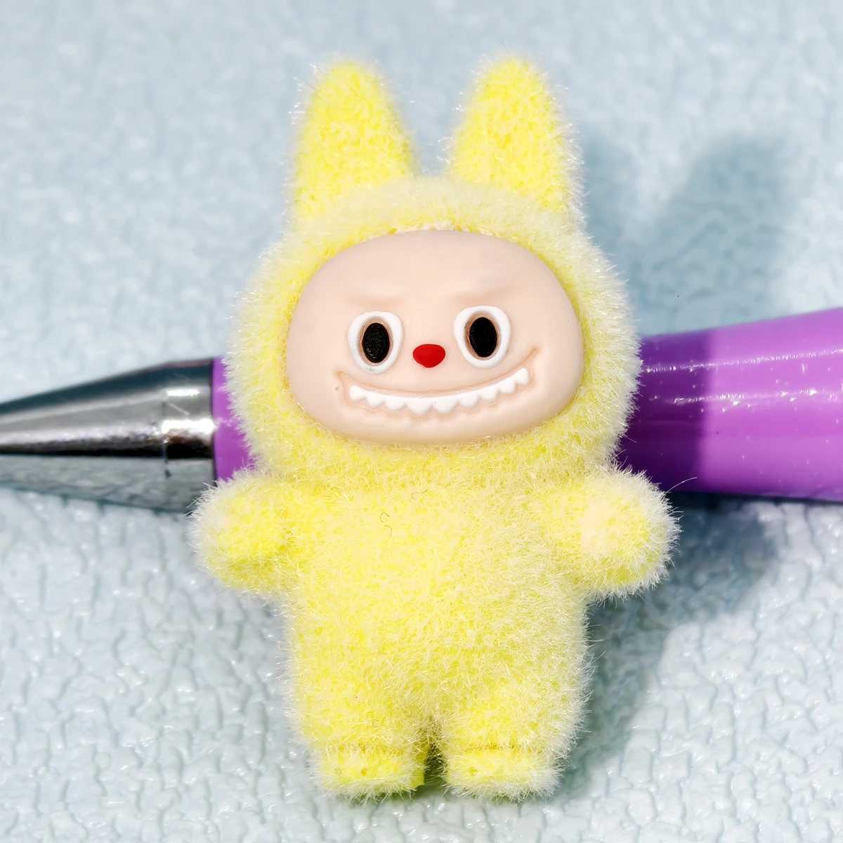 Transparent Bag Pendant Creative Design Cool Plush Cartoon Rabbit Lucky Keychain S250911hhgr