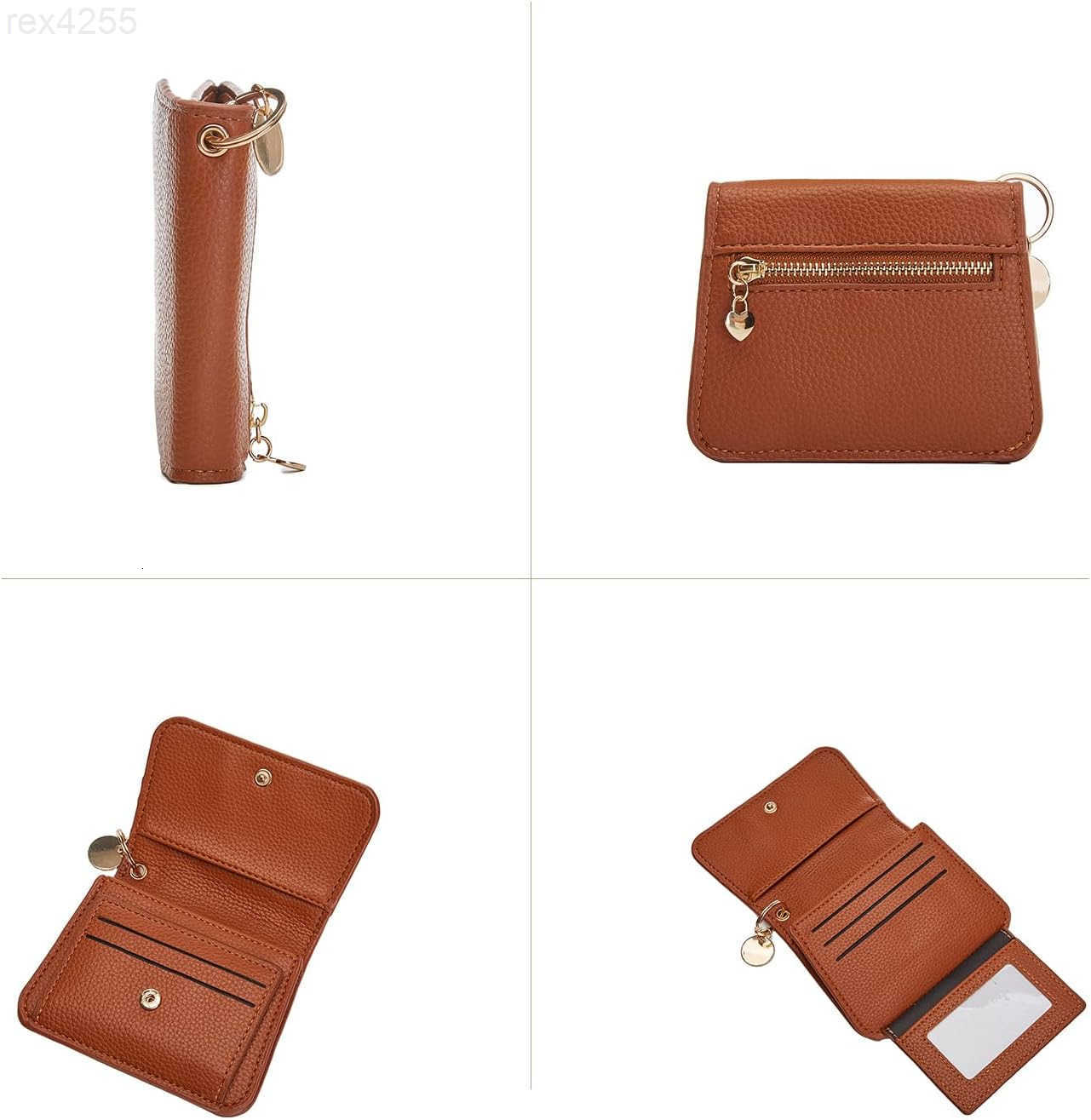 Wallet RFID for Women Key Chain Wristlet Bracelet With Wallet Stretchy Wrist Strap With Id Window PurseW250911