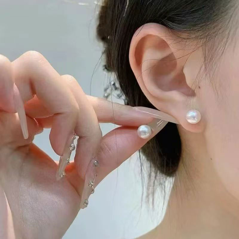 S925 Silver 6mm Plain Stud Earrings Hypoallergenic Minimalist Design For Women Men Daily Wear Lightweight Gift Ready Small Studs
