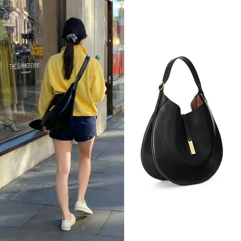Fashion Ruched Hobos Handbag Designer Women Bag Soft Pu Leather Shoulder Crossbody Bags Lady Simply Tote Purse 2022