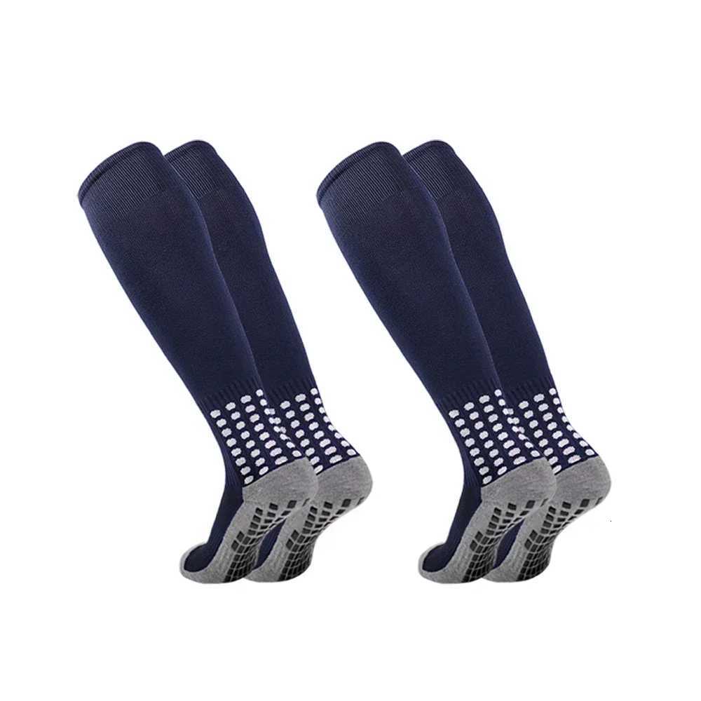 15 pairs New Long Football Socks Silicone Suction Cup Grip Anti Slip Soccer Socks Sports Men Women Baseball Rugby Sock D250911