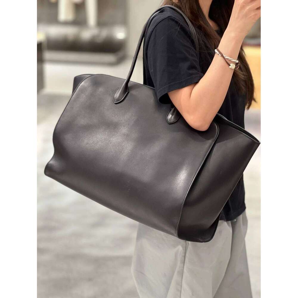 High Quality Marlo17/14 Tote Grainy Leather Shoulder Bag Soft Cowhide Casual Fashion HandBag Large Capacity