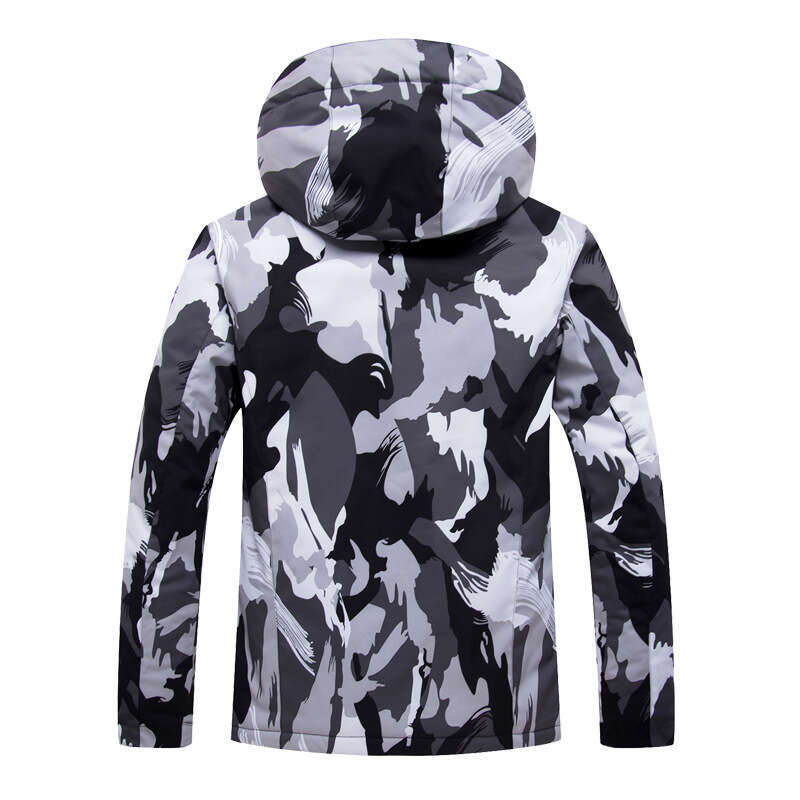 Couple Ski Suit Factory Direct Sales Camouflage Windproof Waterproof E Commerce Supports