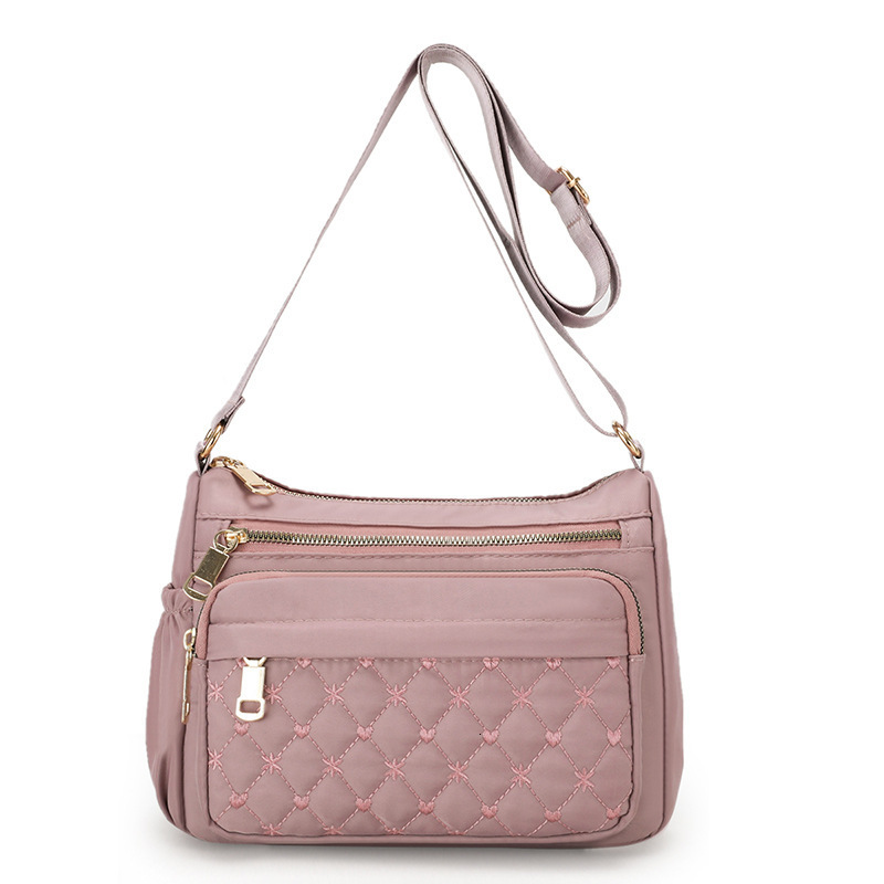 New Women S Single Shoulder Free Shipping Bag Nylon Crossbody Bag Simple Mom Bag For Designer Bag Middle Aged And Elderly Luxury Bag Women