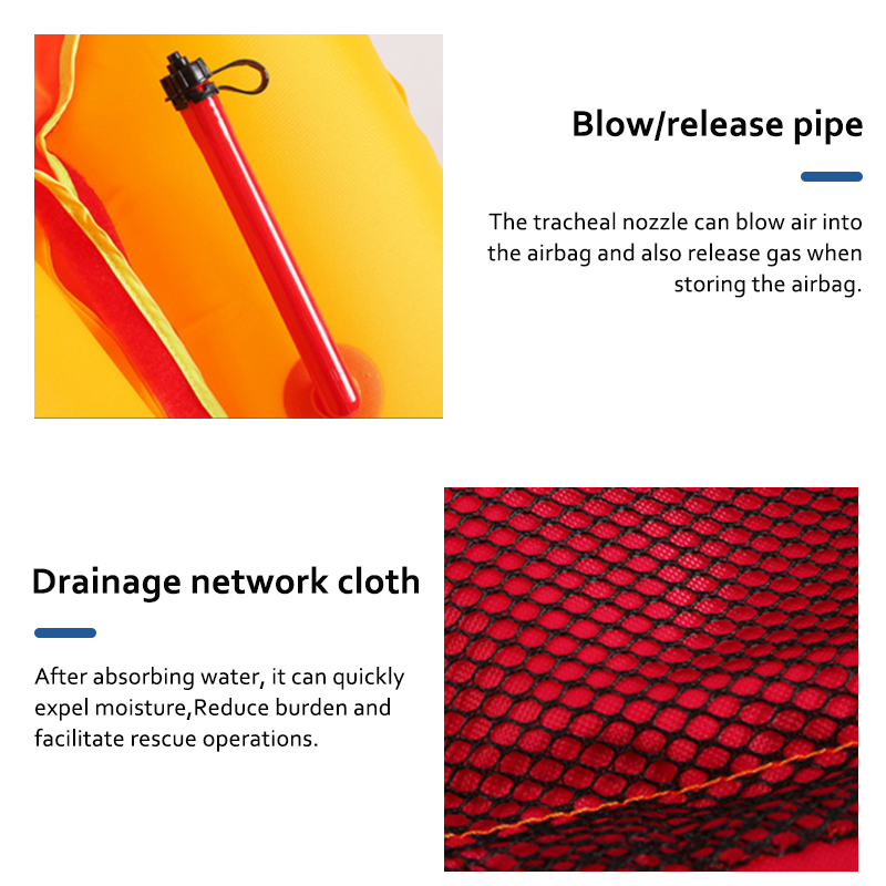 inflatable life vest rescue vest life jacket Professional water rescue equipment Quality assurance Convenient, fast and simple