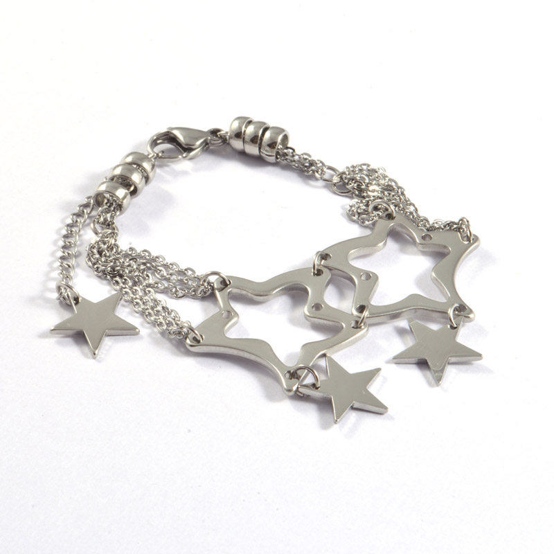 Hot Sale Fashion Women Men Silver Rose Gold Stainless Steel Bear White Zircon Round Electronic Watch Leather Chain Pulsera Span Jewelry