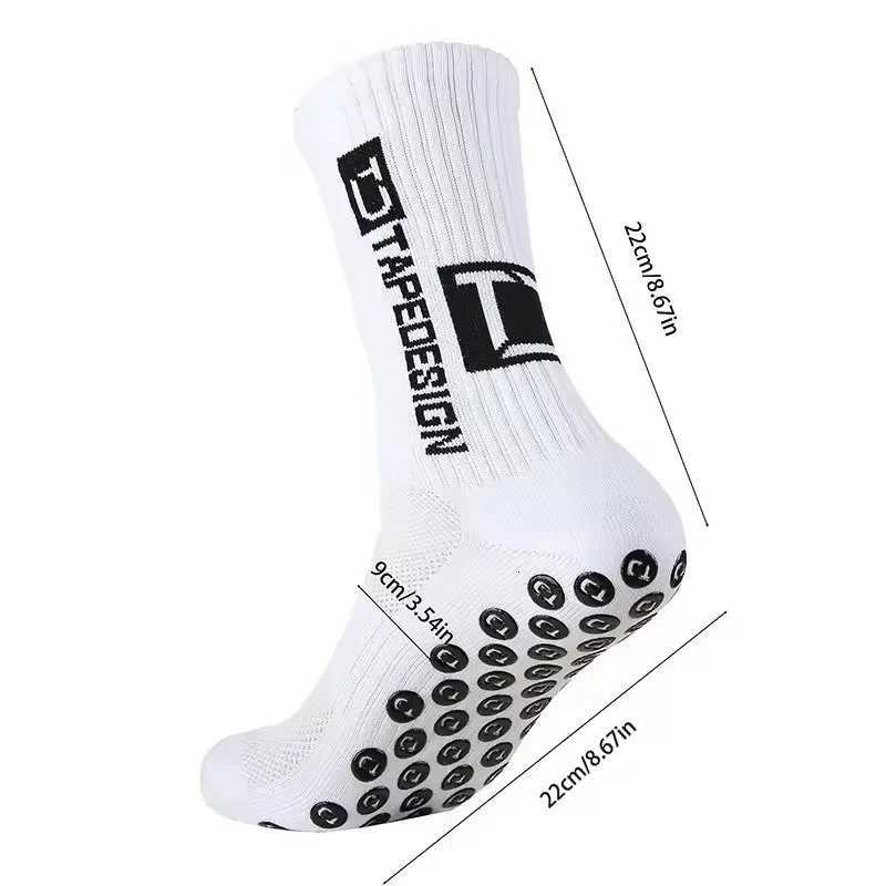 High Quality WearResistant Football Socks Soft Breathable Thick Sports Socks Adhesive Anti Slip Sweat Absorbing Football Socks D250911