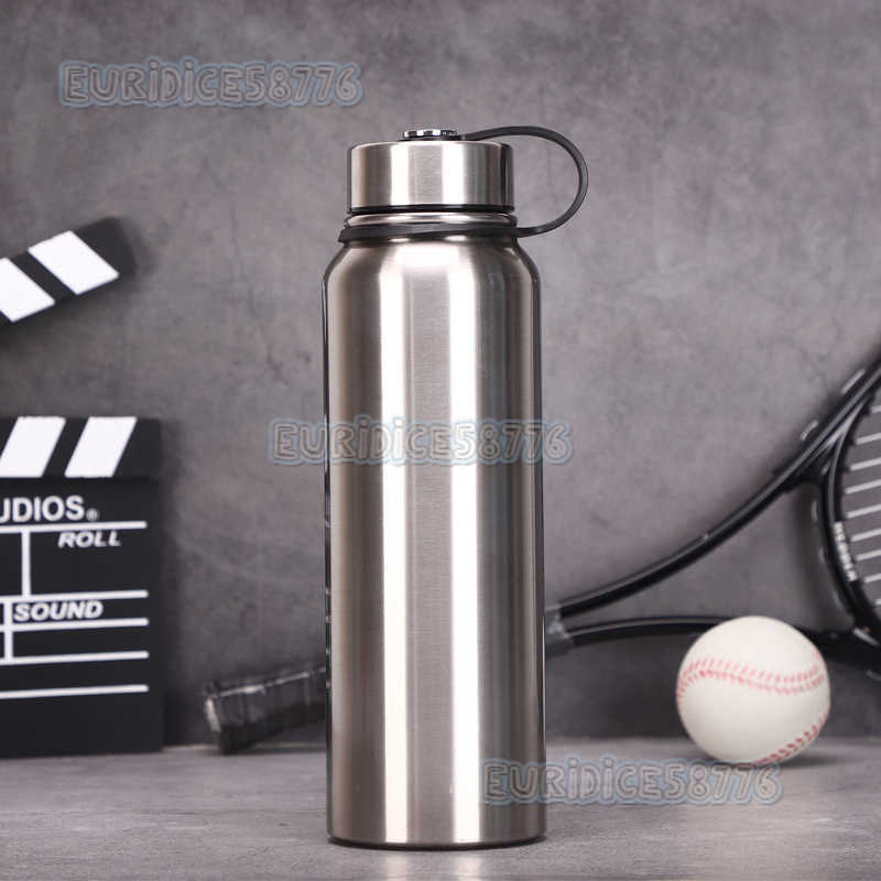 304 Stainless Steel Insulated Cup Outdoor Large Capacity Portable Sports Water Bottle Hiking Cycling Space Bottle Custom Printed H250911