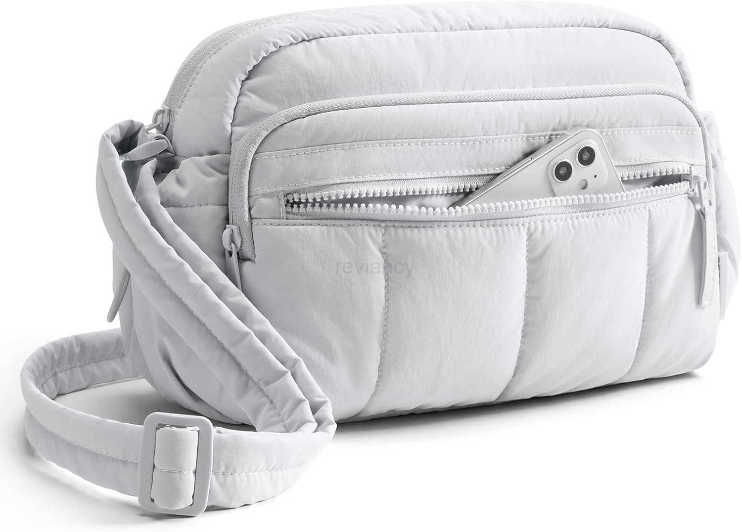 Cross Body Purse Mini Crossbody Bags for Women Travel Purse Puffy Shoulder Handbag Wallet with RFID Blocking SlotsW250911