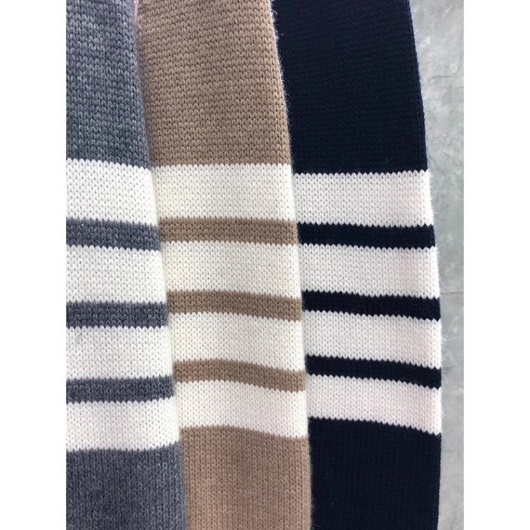 Back sailing cardigan Maillard color zipper hoodie four-bar sweater men's and women's same style jacket hooded cardigan