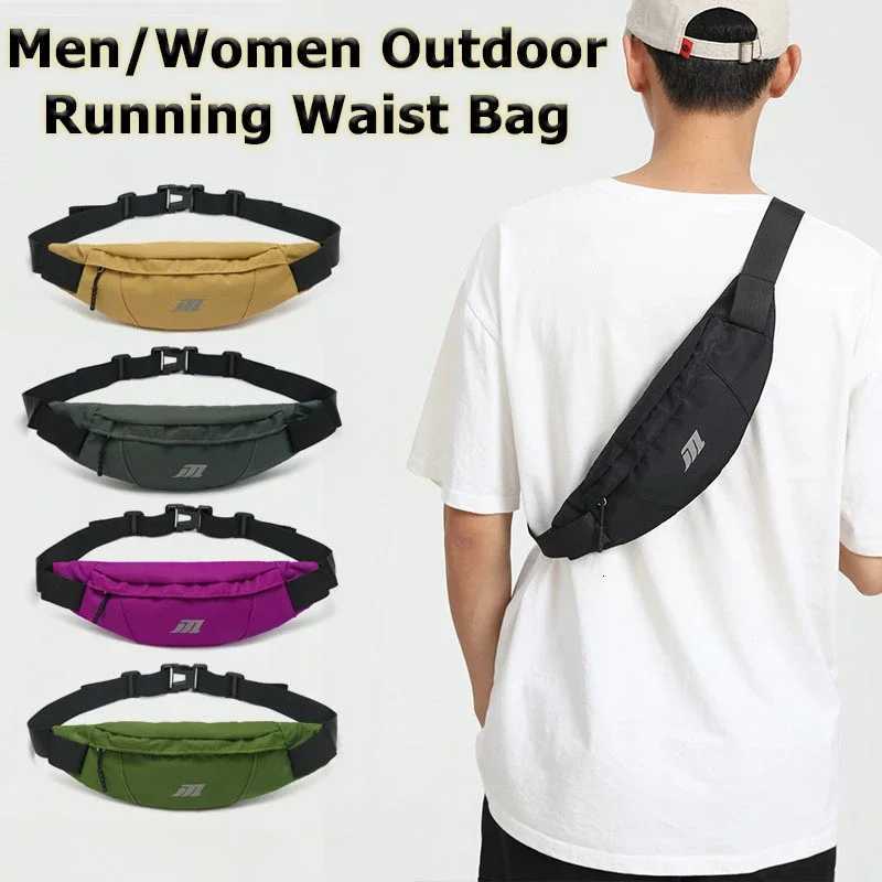 Professional Outdoor Running Waist Bag Sports Belt Pouch Mobile Phone Case Men Women Hidden Pouch Gym Sports Bags Running Pack Z250911