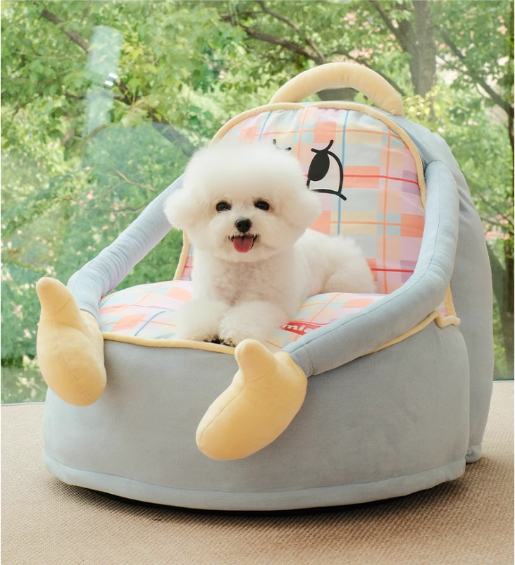 Comfortable All Weather Pet Mattress: Easy-to-Clean Couch Style Sleep Solution