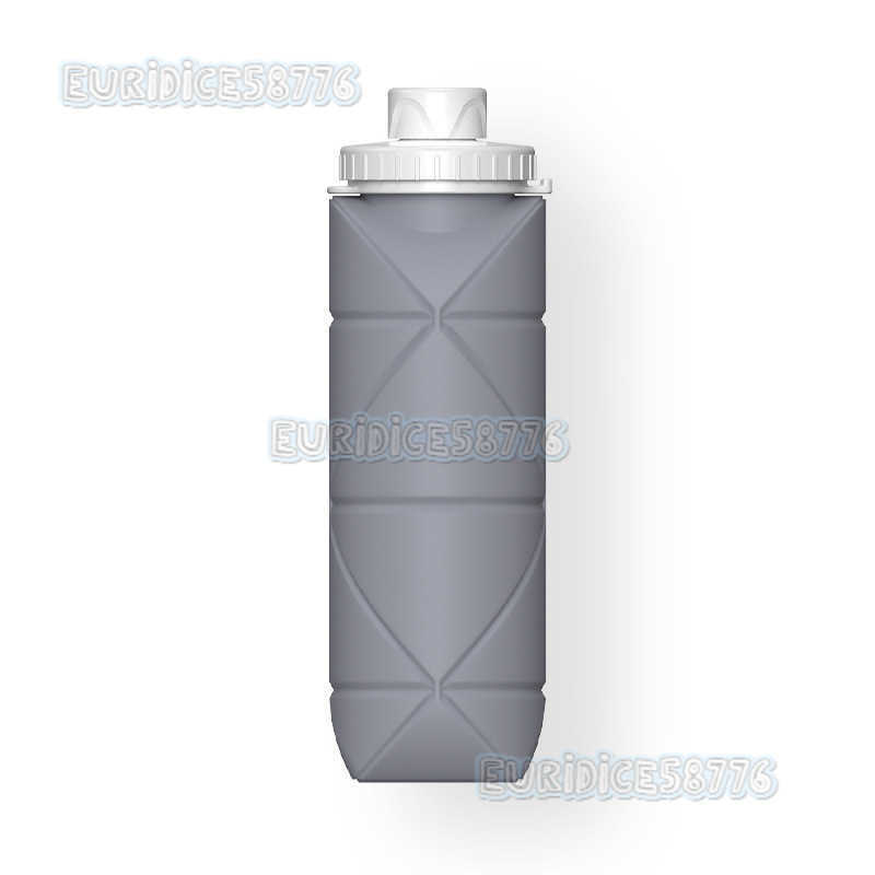 Sports Kettle Travel Outdoor Fitness Portable Foldable Cup Z260202