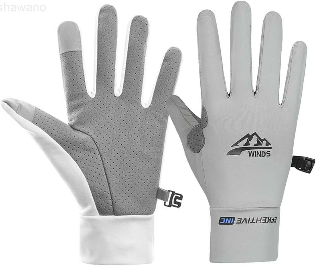 Full Finger UV Protection Gloves Women Men Thin Fishing Hiking Cycling Driving Gym GlovesW250911