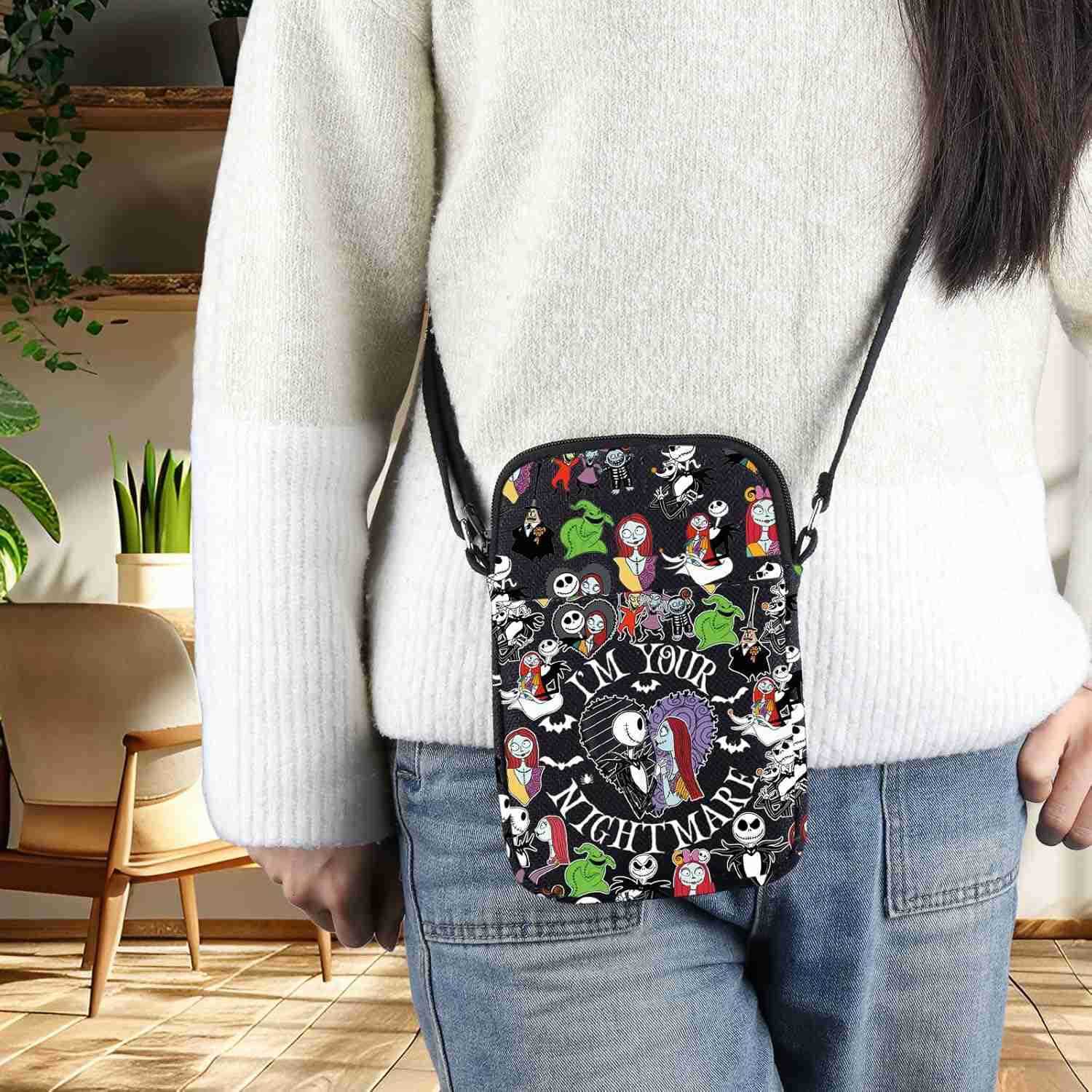 Sally Crossbody Bag Nightmare Santa Fans Gift Jack Messenger Bag Mayor Lock MerchW250911