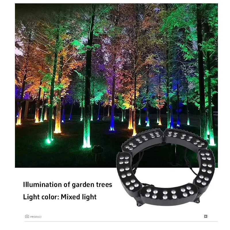 1pc LED Tree Hugging Lamp Outdoor IP65 Waterproof Spotlight Night Decorative DIY Assemble Tree Holding Lighting Lamp For Garden Z250911