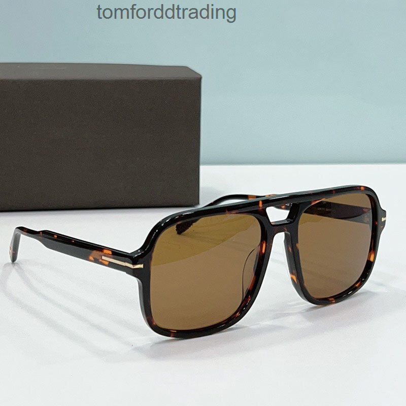 TF Summer Men Pilot FALCONER SUNGLASSESacette Women Black Square Frame Fashion Trendy Party Sunglasses FT0884 690M TF Tom''Ford''Fordd''Sunglasses YU80
