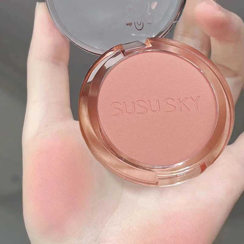 Color Blush Highlight Cheek Purple cheek blue Peach matte nude W250911