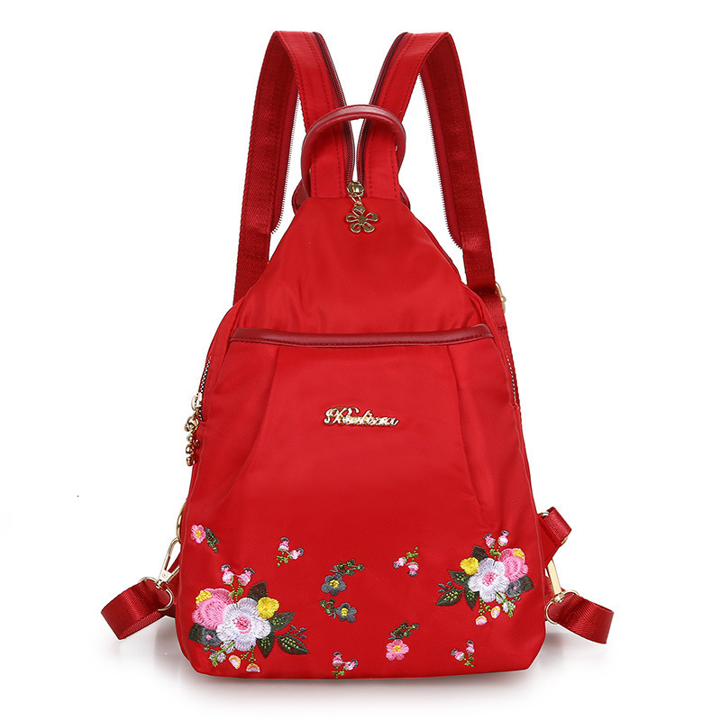 Oxford Cloth Backpack For Women New Designer Bag Korean Style Trendy Fashion Luxury Bag Versatile School Bag Free Shipping Canvas Travel Small Backpac