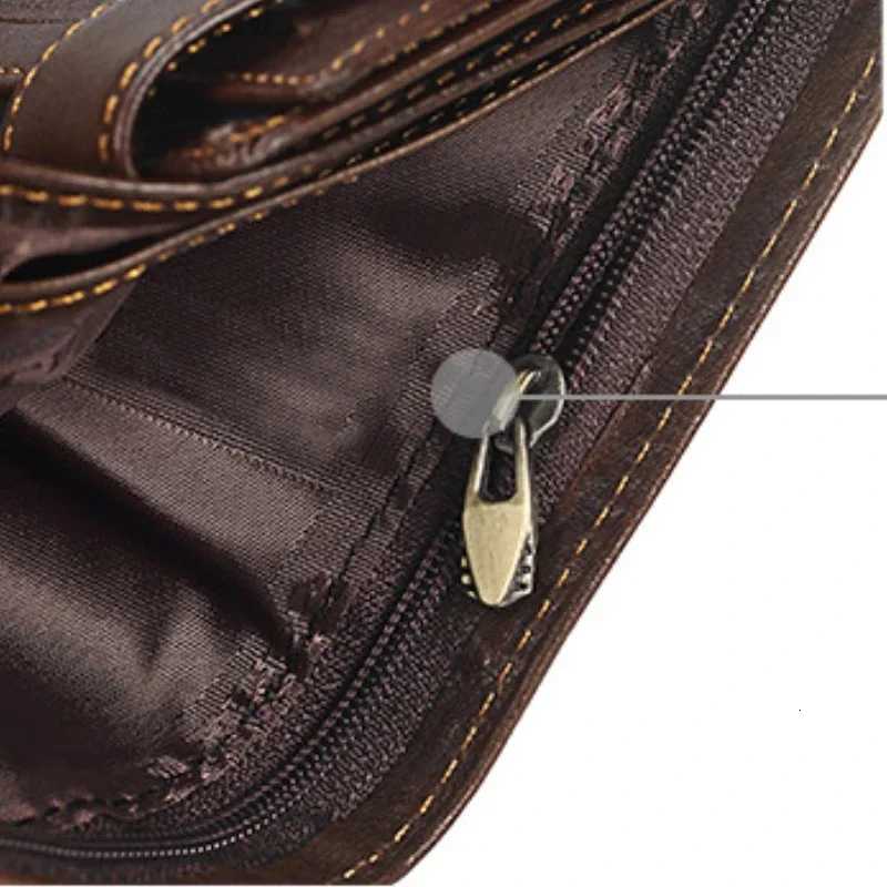 New Men Wallet Cowhide Genuine Leather Wallets Coin Purse Clutch Hasp Open Top Quality Retro Short Wallet Multi Cards Slots W250911