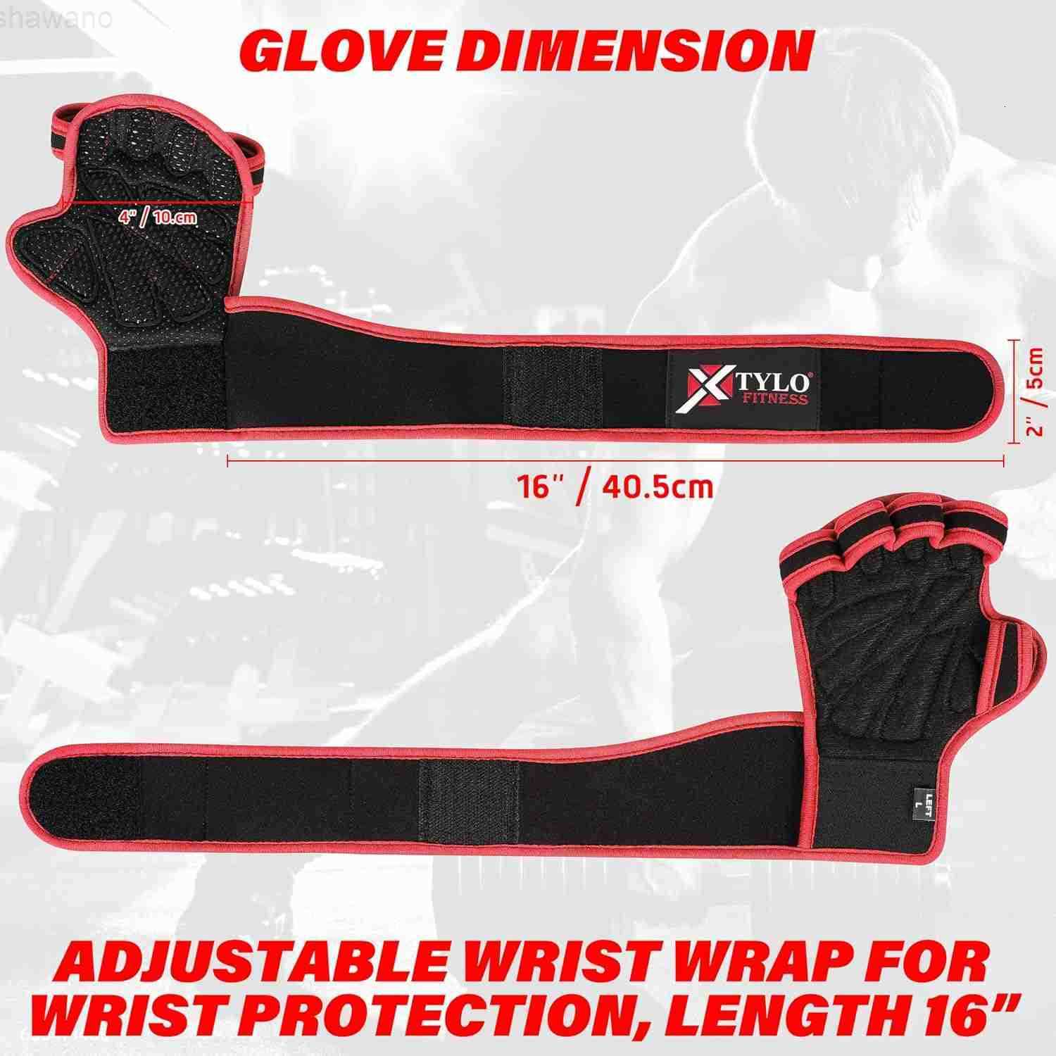 Int Workout Gloves for Men Women Weight Lifting Gloves with Wrist Support Full Palm Protection NonSlip GripGymTraining Rowing Cycling Fitness Sizes SM